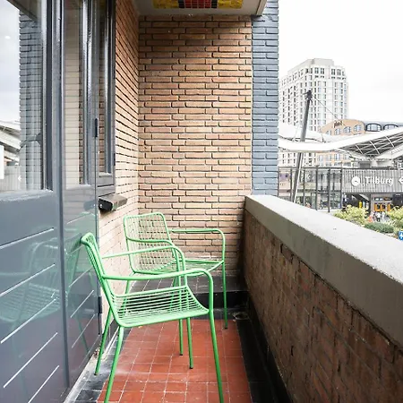 Apartment Loft With Balcony And Full Kitchen Near Hotspot Tilburg