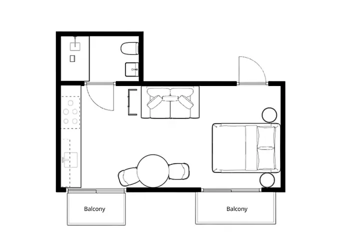 With Balcony And Full Kitchen Near Hotspot * Τίλμπουργκ